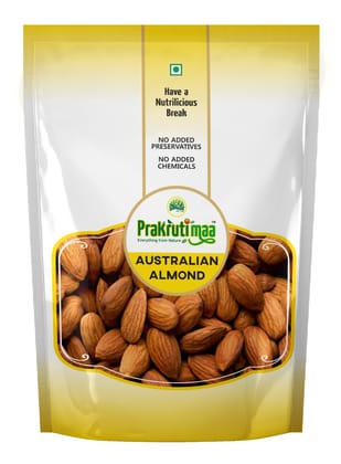 Prakrutimaa Australian Almonds (250g) | Premium & Crunchy Prakrutimaa Australian Almonds (250g) | Premium & Crunchy