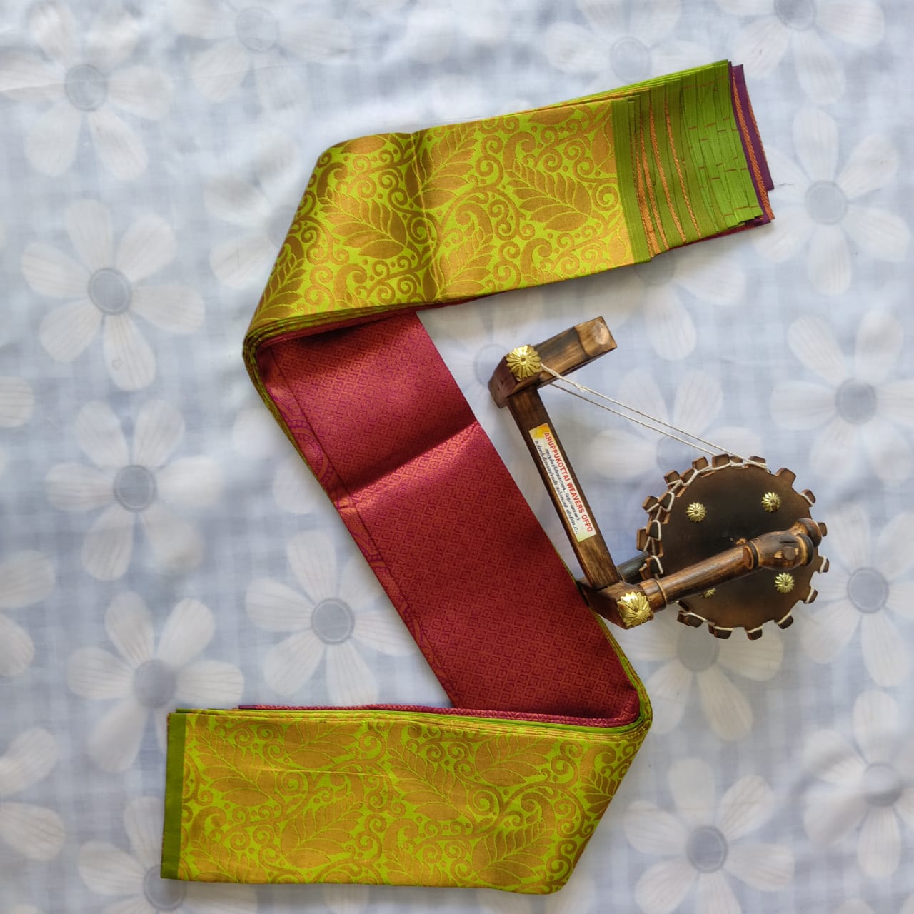 Kubera Silk Cottton Saree&nbsp;with Blouse