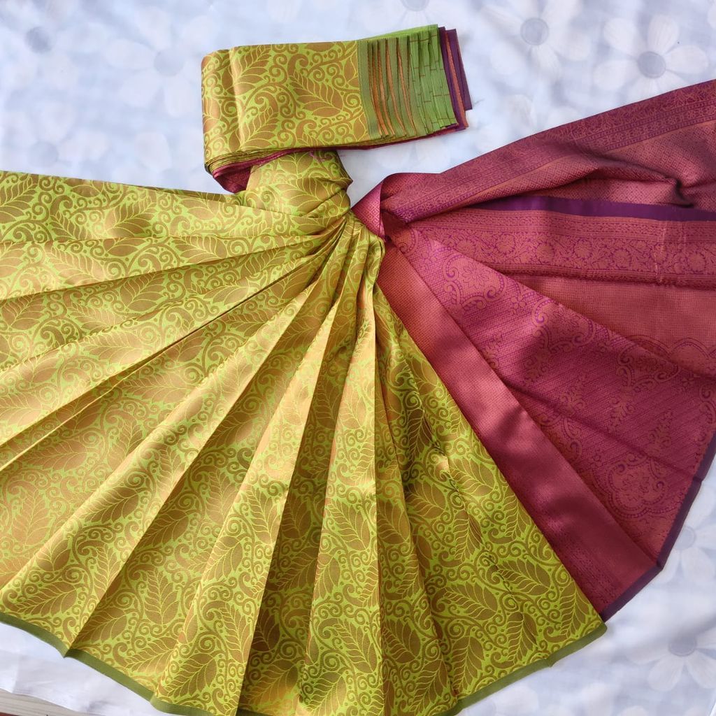 Kubera Silk Cottton Saree with Blouse