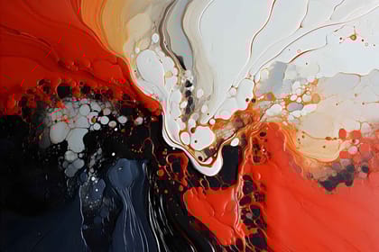 RENDER PAINTINGS 24in X 16in WITH BLACK FRAME