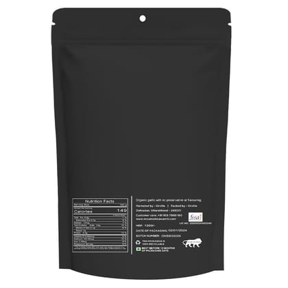 Mountain Bawarchi Black Garlic Whole | Garlic Non-Pungent Great Taste Highly Nutritious | No Added Preservative (500g)