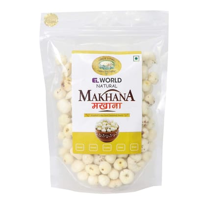 Elworld Agro & Organic Food Products Natural Makhana 40g Elworld Agro & Organic Food Products Natural Makhana 40g