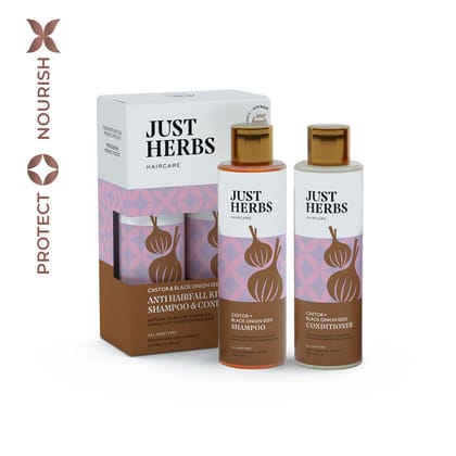 Anti Hair Fall Kit with Castor & Black Onion Seed