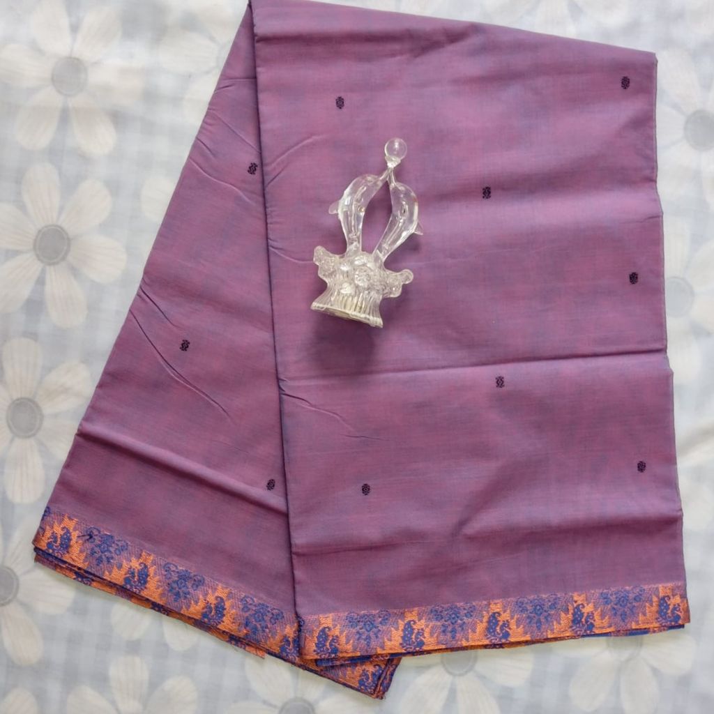 Pure Cotton Saree with Blouse