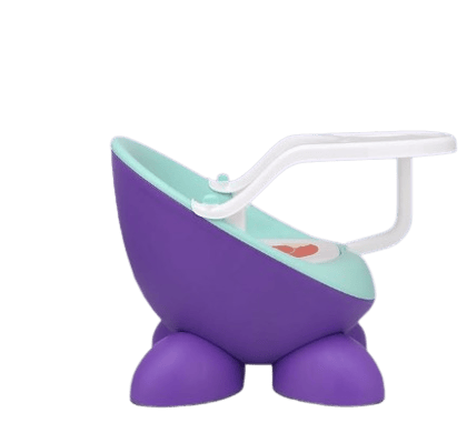 R for Rabbit Jelly Bean Fab 2 in 1 Multi-Functional Baby Study | Meal | Regular Kids Seating Chair with High Backrest for 6-36 Months Kid, Weight Capacity Upto 20Kgs (Purple Green)