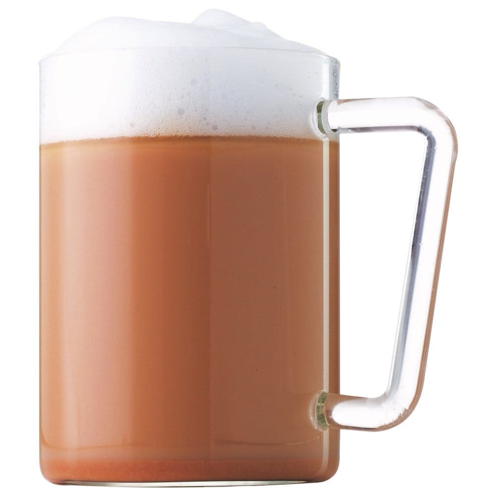 Borosil Classic Grande XL Mug/Beer Krüg 500 ml Set of 2 Made of Borosilicate Glass