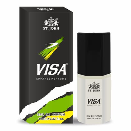St.John VISA Eau de Perfume for Men 10ml (Pack of 12)