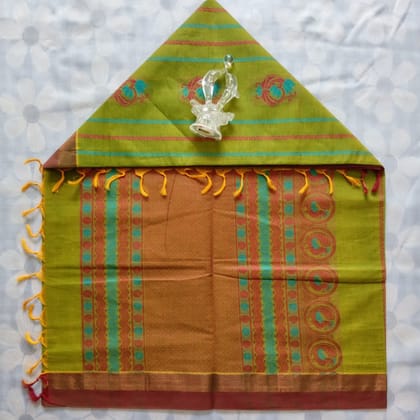 Pure Cotton Saree with Blouse 