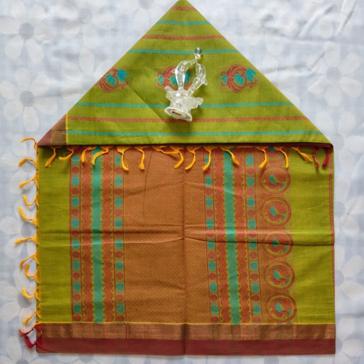 Pure Cotton Saree with Blouse 