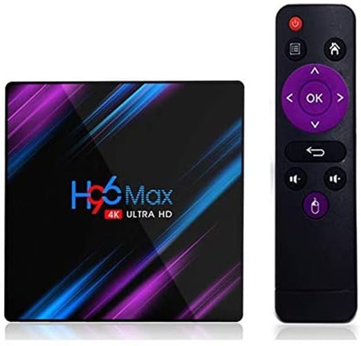 AUSHA Android TV Box with 4K/8K Support | Smart Streaming Media Player with WiFi & Bluetooth