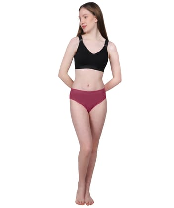 Maxolity Women's Cotton Hipster Panties-soft, Stylish & Comfortable Everyday Wear Panty For Women, Pack of 1