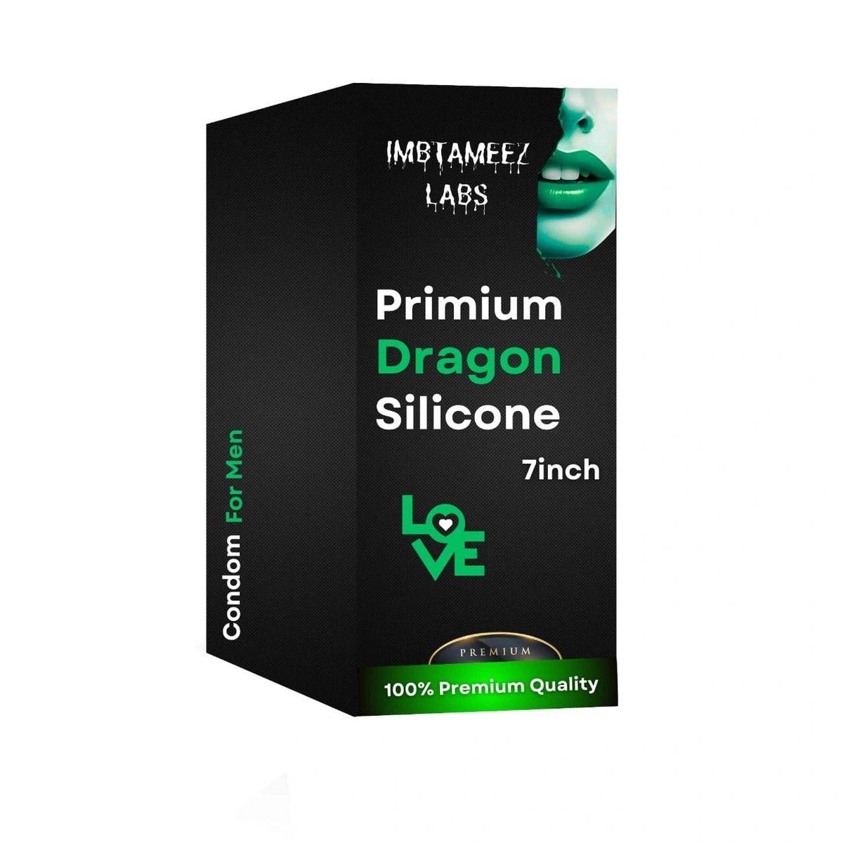 Premium Dragon Silicone Condom – 7 Inch | Reusable, Soft & Comfortable