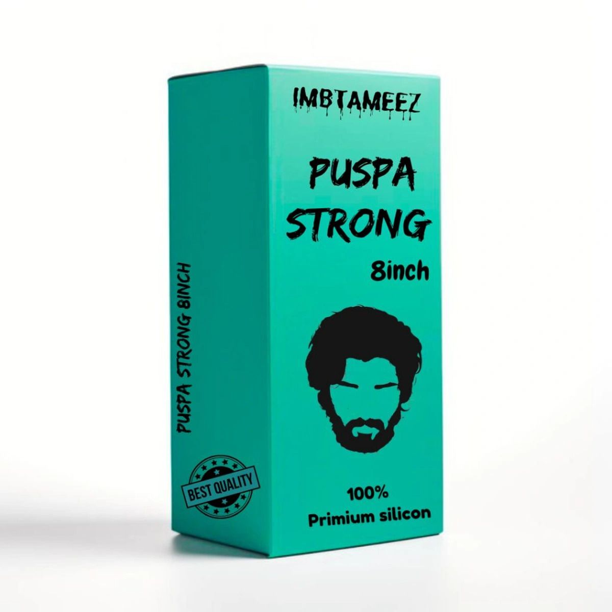 Dragon Silicone Reusable Condom - 6 Inch | Pushpa Strong | Brown | Skin-Friendly, Durable, and Reusable