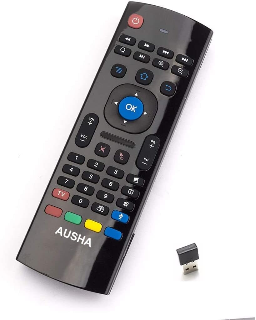 Smart Air Mouse Voice Remote with Keyboard