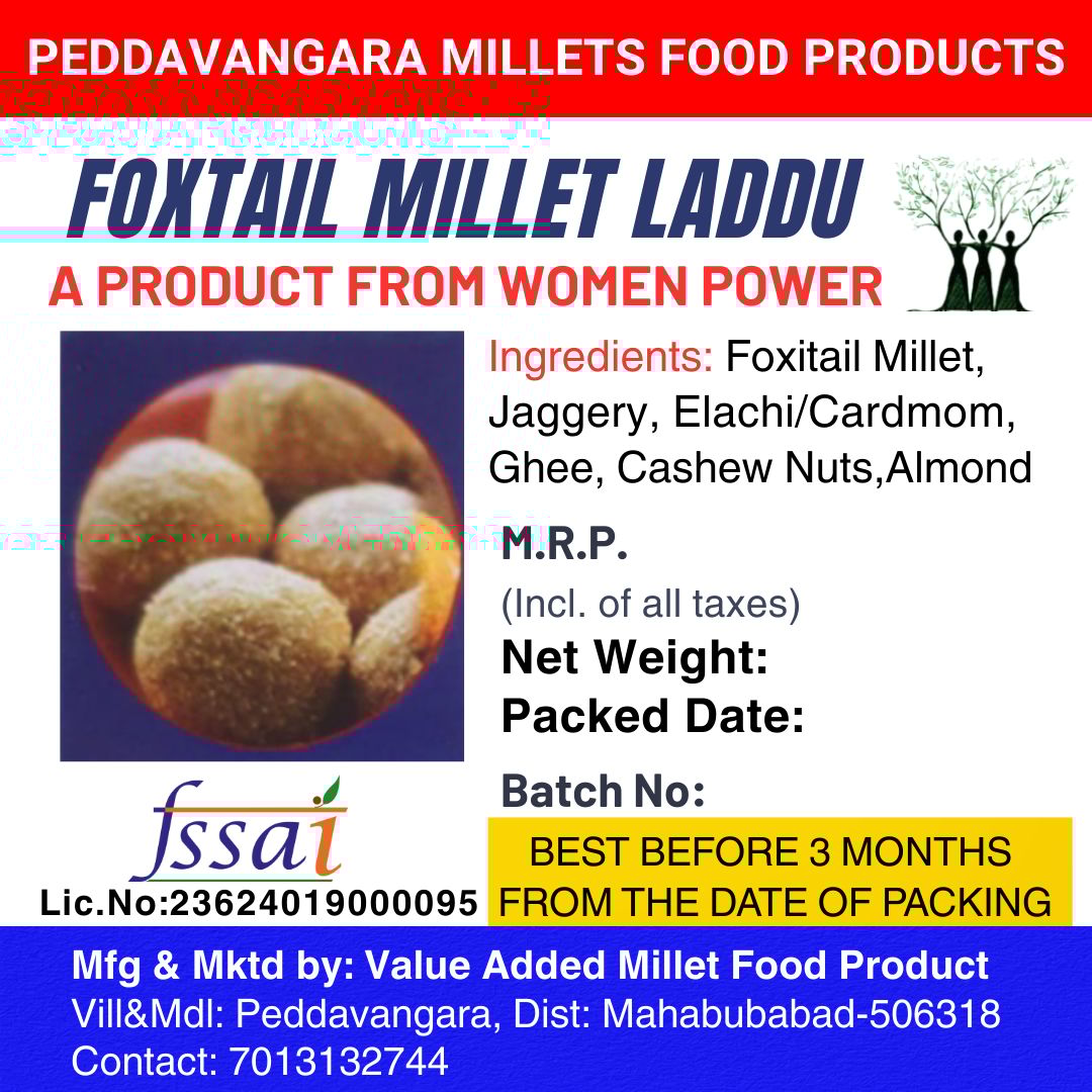Foxtail Millet Laddu