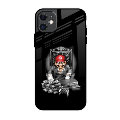 Dark Secret Glass Case for iPhone 11
