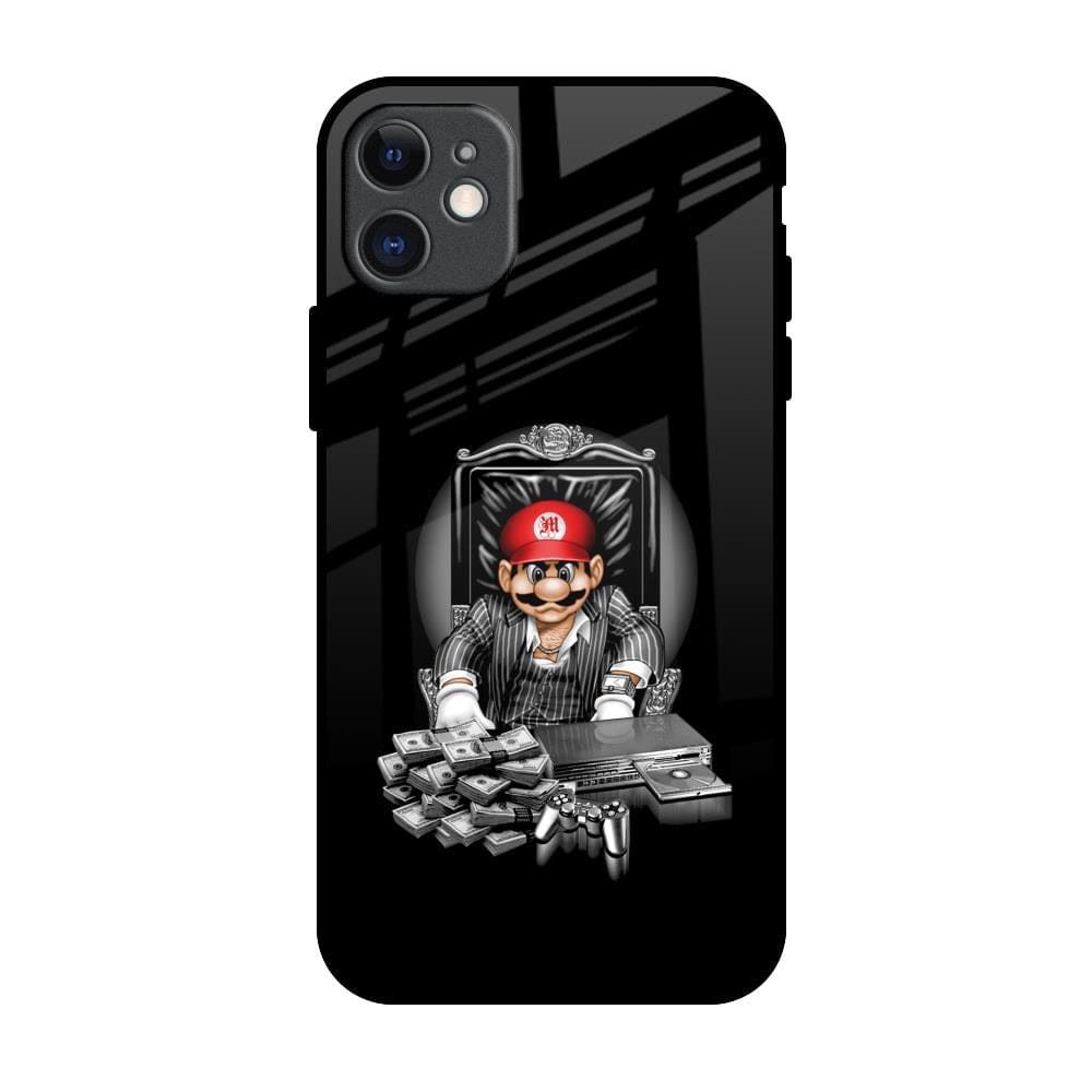 Dark Secret Glass Case for iPhone 11