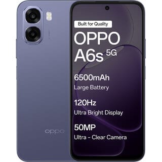 OPPO A6s 5G (4GB RAM ,128GB Storage ,Plum Purple)