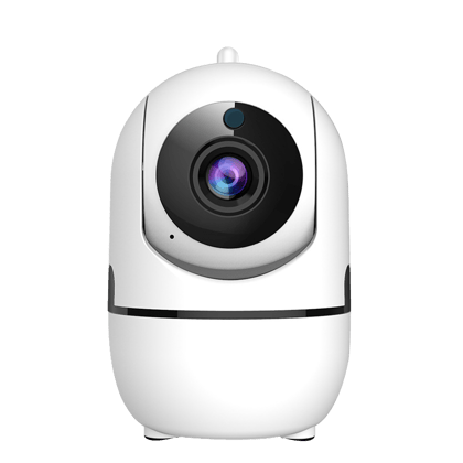 AUSHA AI Indoor Security Camera | 1080p HD, 360° Coverage, Motion Tracking, Two-Way Audio | Smart WiFi Camera