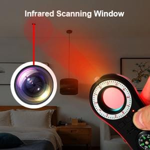 Hidden Camera Detector With Compass and Flash Light
