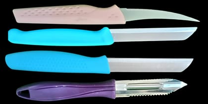 Wektu Kitchen Knives Set Of 4 PC/MultiUse/Perfect for all Kitchen/1Pack Wektu Kitchen Knives Set Of 4 PC/MultiUse/Perfect for all Kitchen/1Pack