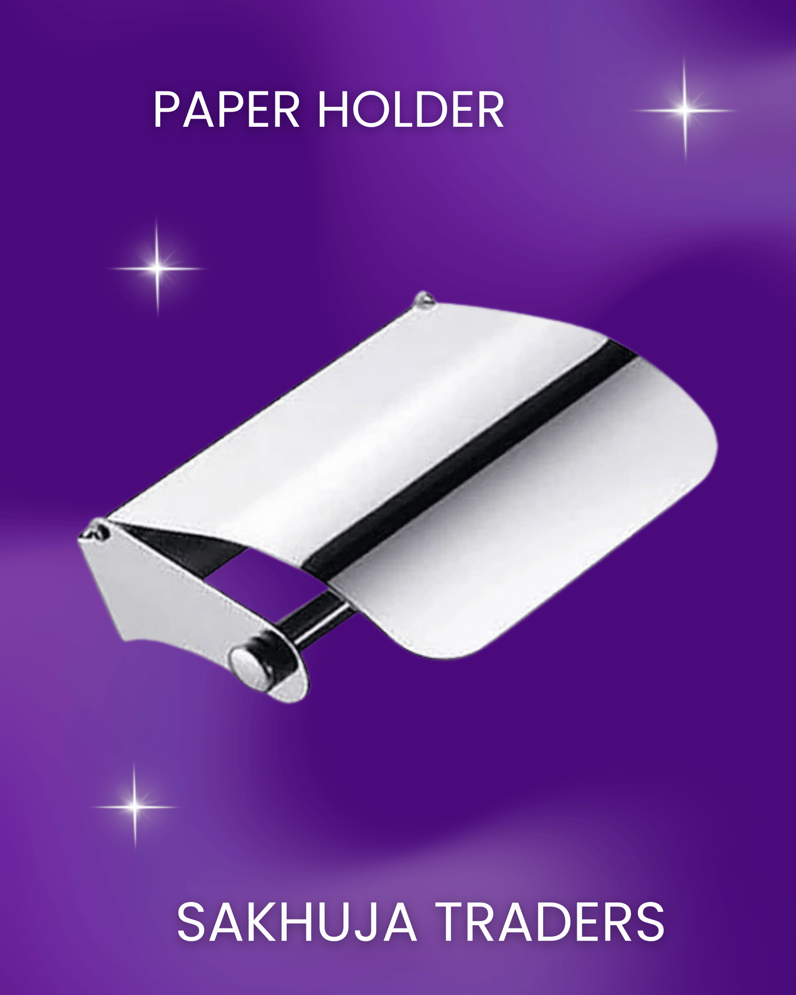 Wektu Stainless Steel Paper Holder/Tissue Holder/Toilet Paper Holder/1PC