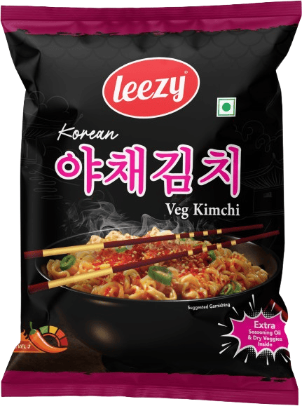 Leezy Korean Kimchi Veg Noodle Pack of 12 Pcs