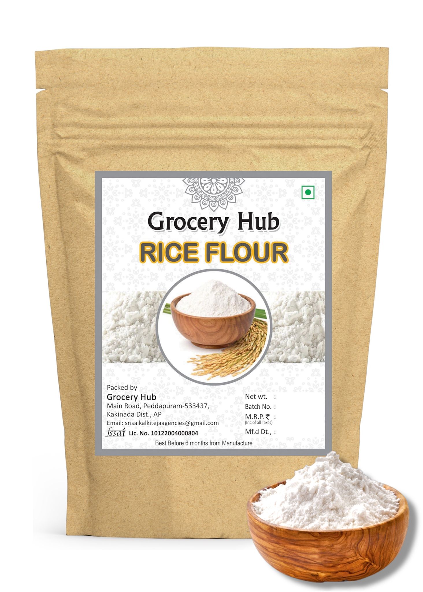 Grocery Hub Rice Flour (1Kg)