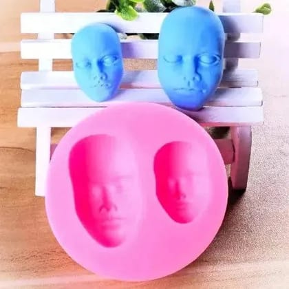 Silicone Fondant Gum Paste Mould - 2 Face