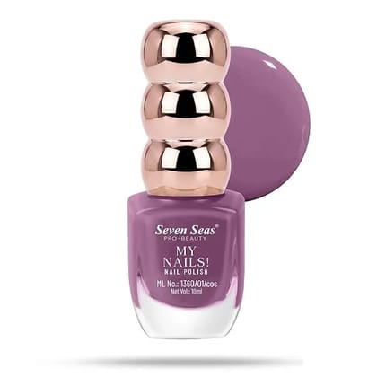 Seven Seas My Nails Nail Polish, High Colour Pay Off, Long Lasting, Quick Drying, Chip Resistant, Non-Staining, 10ml (291, 10ml) Seven Seas My Nails Nail Polish, High Colour Pay Off, Long Lasting, Quick Drying, Chip Resistant, Non-Staining, 10ml (291, 10ml)
