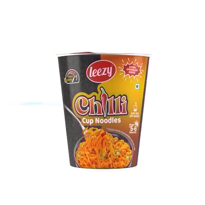 Leezy Cup noodles combo Italino + Manchow +Mazedar masala + Chilli cup noodles pack of 8 cup noodle