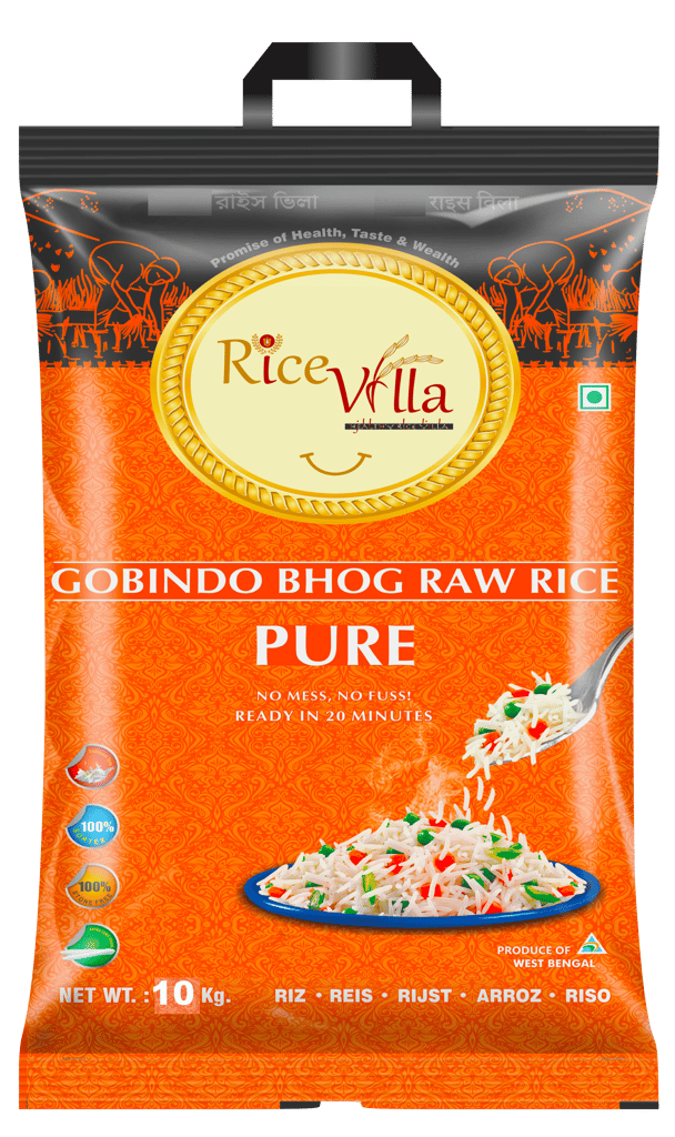 Rice Villa Pure Gobindobhog Rice 10 KG