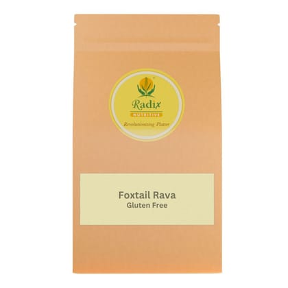 Radix Nutritive® Unpolished Foxtail Rava - Gluten-free