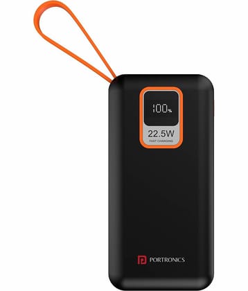 Portronics 10000 -mAh 22.5W Li-Polymer Power Bank