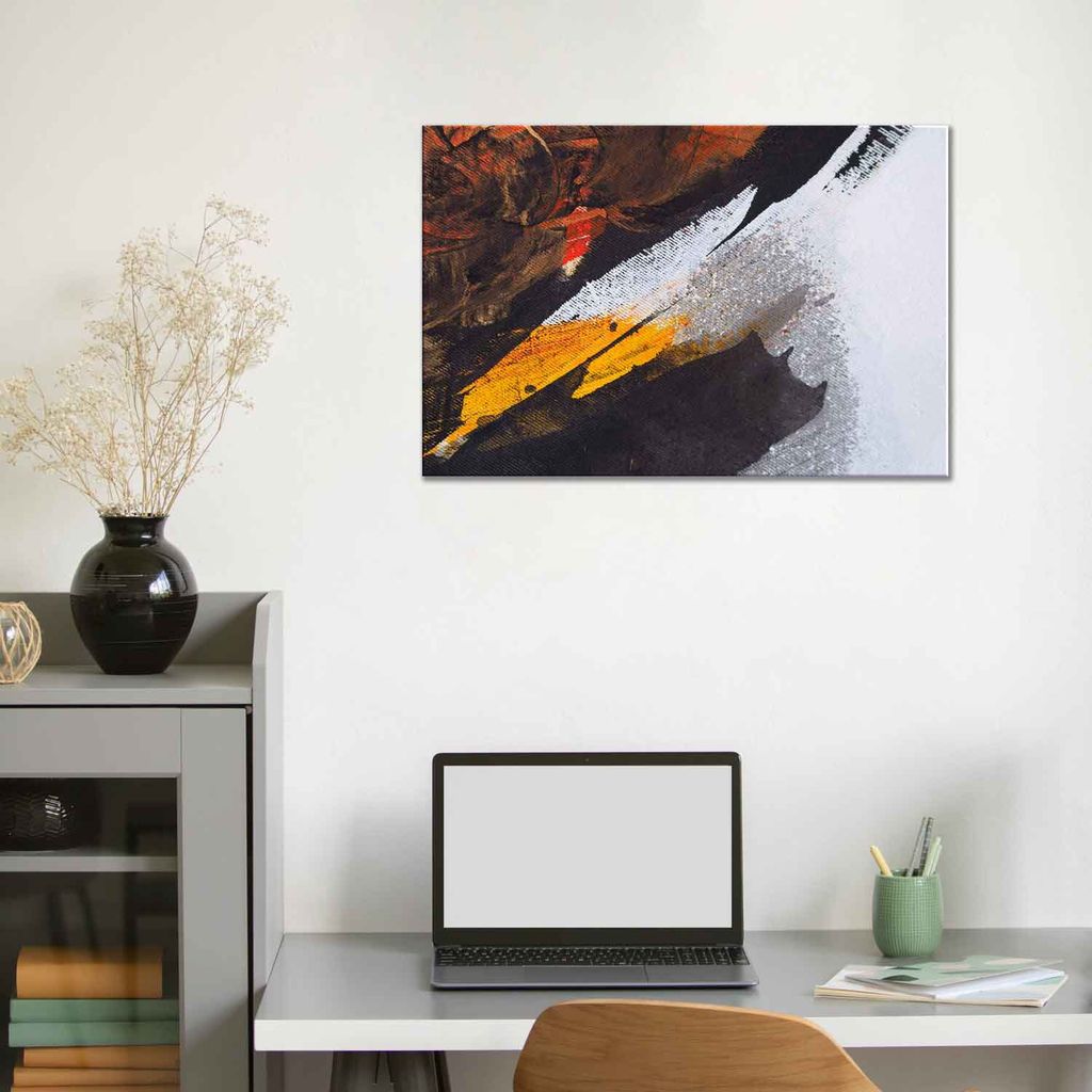 BREAKING SILENCE WALLART 24in X 16in WITH BLACK FRAME