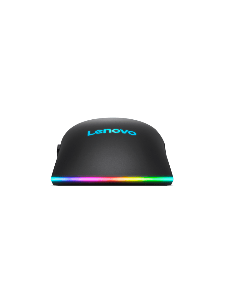 Lenovo M210 RGB Gaming Wired USB Mouse, Ambidextrous, 7-Buttons, 8000 DPI with 4 Levels DPI Switch, 3-Zone RGB Backlight, 3Year Warranty, (GY51M74265)