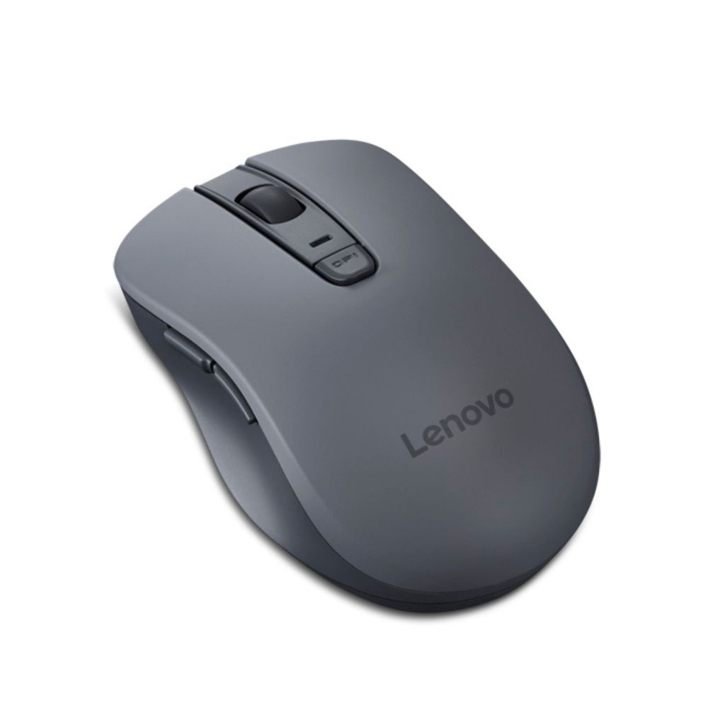 Lenovo 600 Bluetooth 5.0 Silent Mouse: Compact, Portable, Dongle-Free Multi-Device connectivity with Microsoft Swift Pair | 3-Level Adjustable DPI up to 2400 | Battery Life: up to 1 yr
