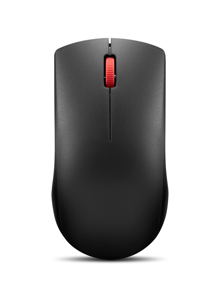 Lenovo 150 Wireless Compact Mouse, 1K DPI Optical sensor, 2.4GHz Wireless NanoUSB, 10m range, 3button(left,right,scroll) upto 3M left/right clicks, 10month battery, Ambidextrous, Ergonomic, GY51L52638