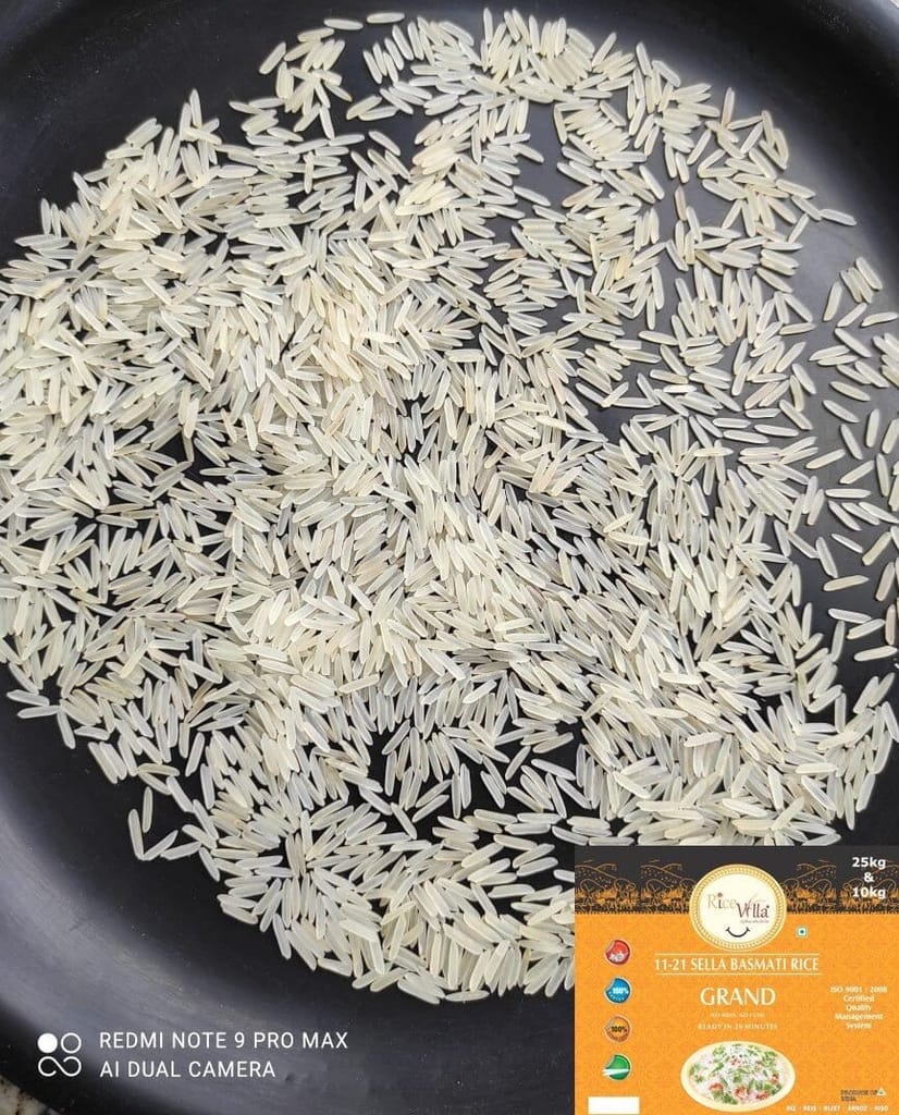 Rice Villa| Grand | 10 kg| 1121 Sella Basmati Rice