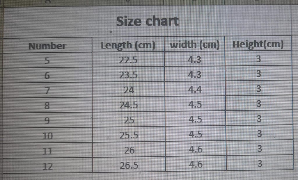 Size Guide