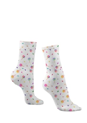 1 Pair Pack of Bunaayi Printed Socks - Candies