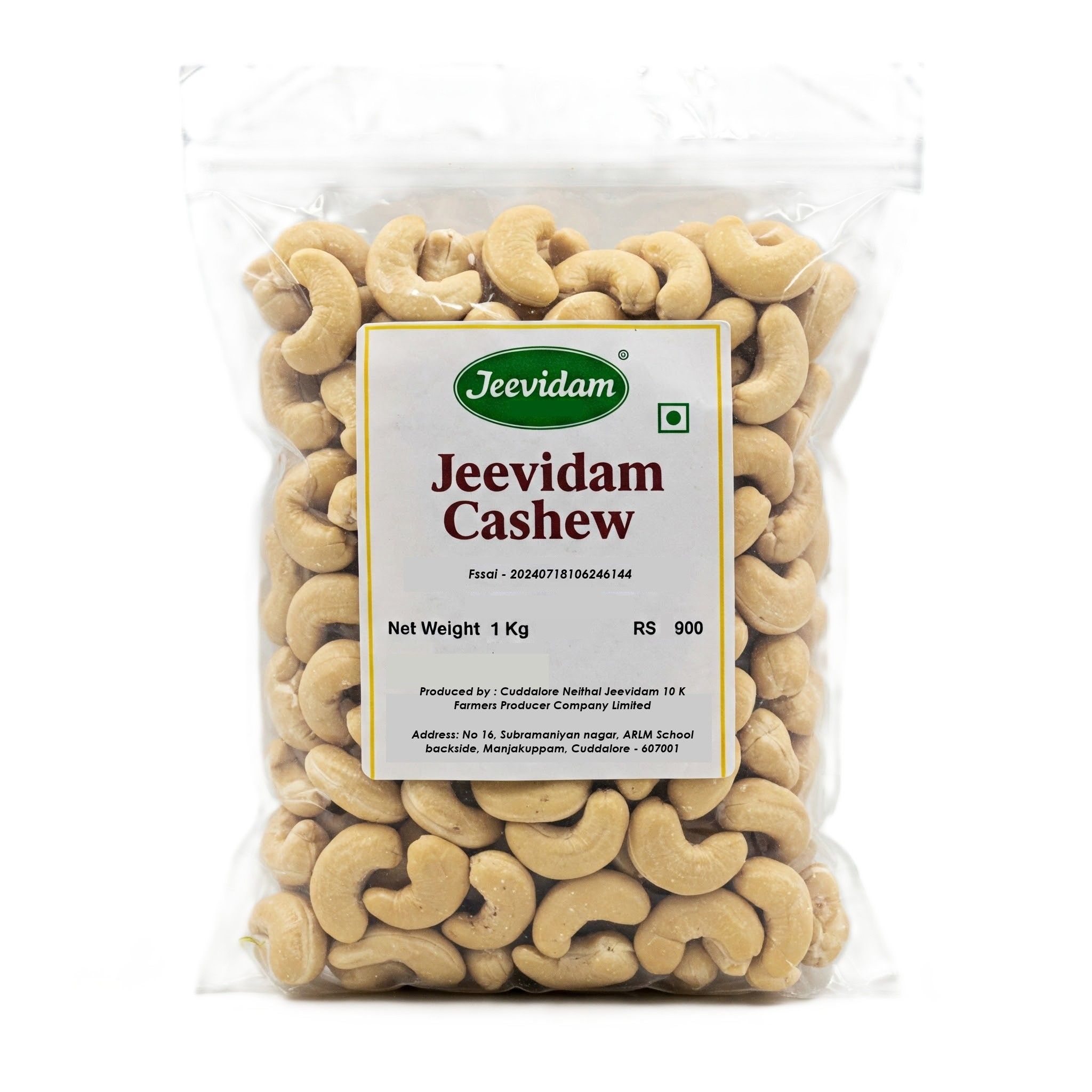 Jeevidam Cashew - 1KG
