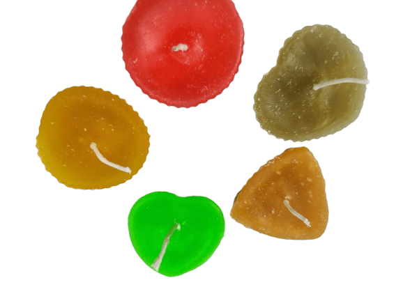 Colorful Scented Candles Set