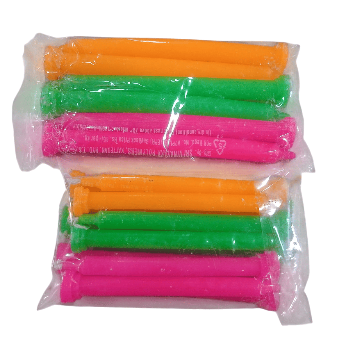 Multicolor candles - Pack of 2