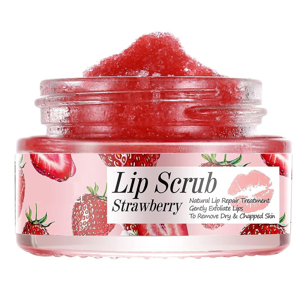 Lip Scrub With Strawberry