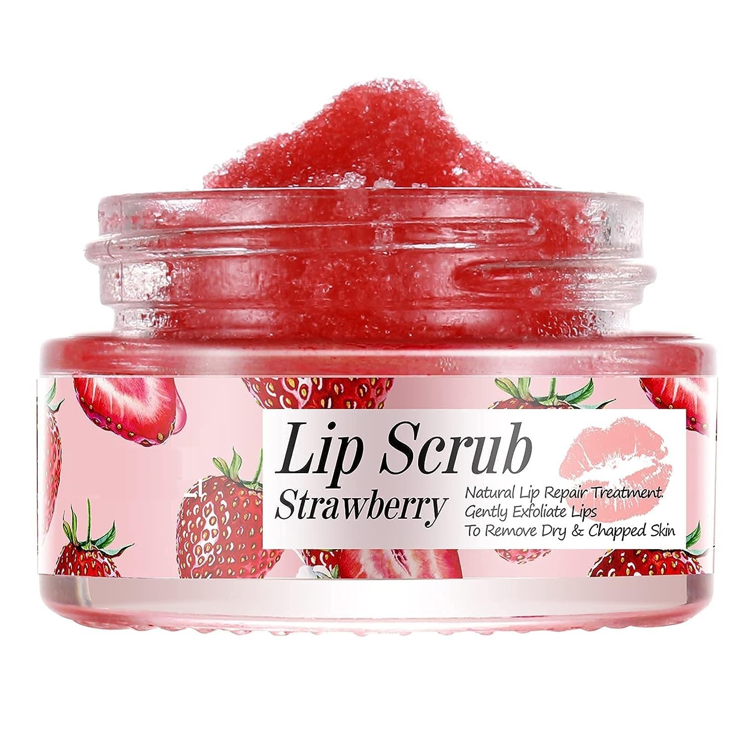 Lip Scrub With Strawberry