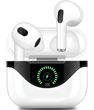 COREGENIX AIR 58 Bluetooth True Wireless (TWS) In Ear 30 Hours Playback Low Latency,Powerfull bass IPX7(Water Resistant) White