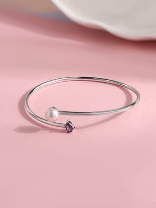 Pearl Amethyst Toi Moi Bangle