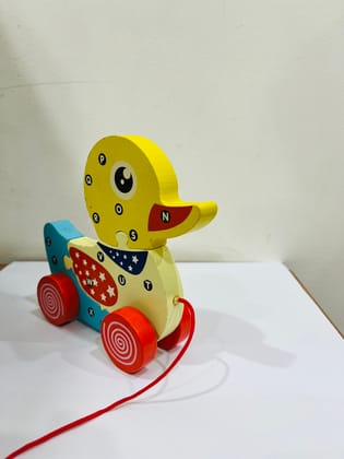 Wooden Duck Toy - Educational & Fun