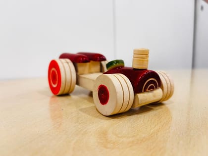 Wooden Toy Car - Classic Design & Durable Build Wooden Toy Car - Classic Design & Durable Build